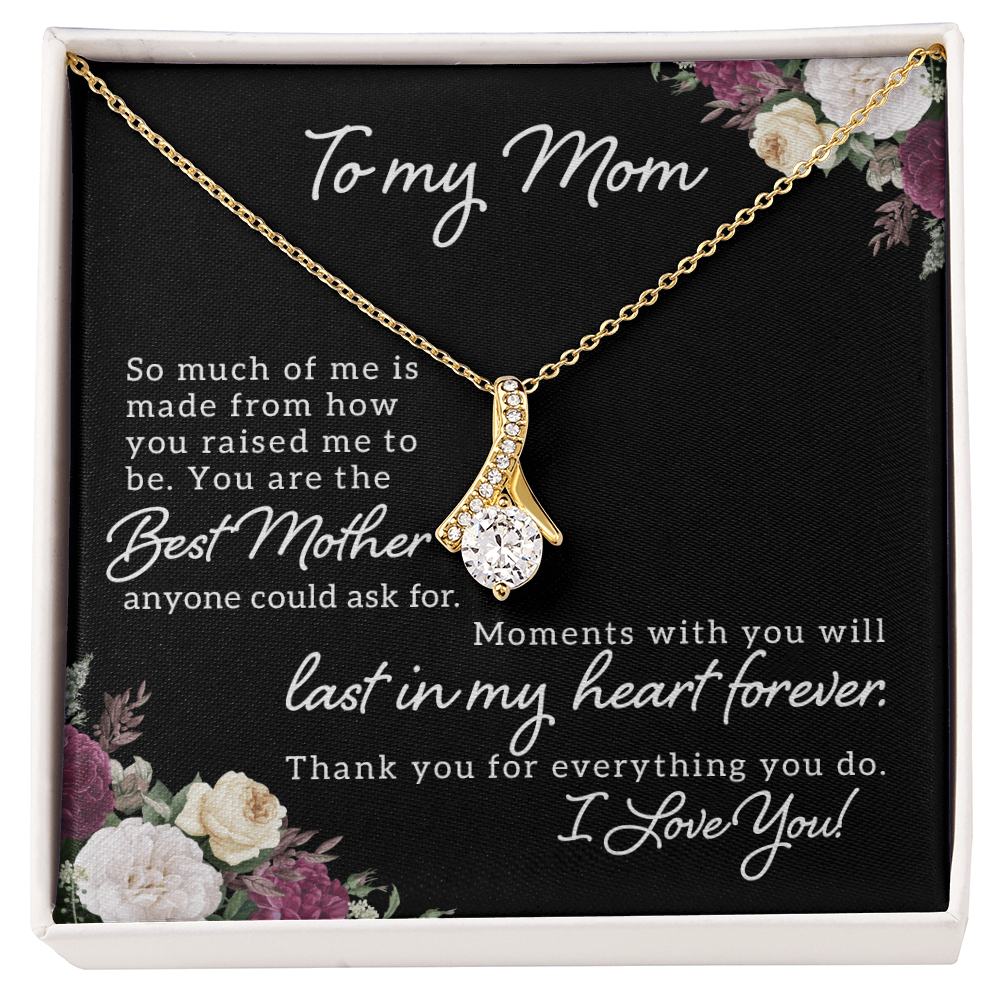 To the Best Mother – Alluring Beauty Necklace, A Cherished Keepsake