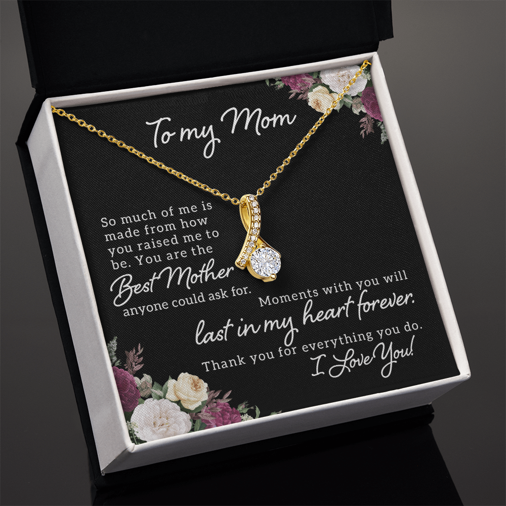 To the Best Mother – Alluring Beauty Necklace, A Cherished Keepsake