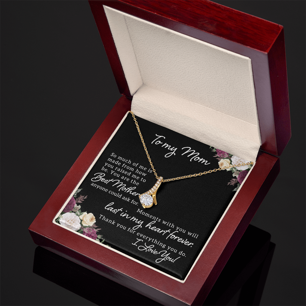 To the Best Mother – Alluring Beauty Necklace, A Cherished Keepsake