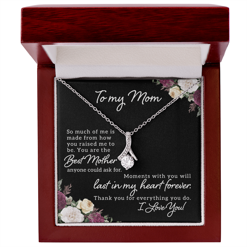 To the Best Mother – Alluring Beauty Necklace, A Cherished Keepsake