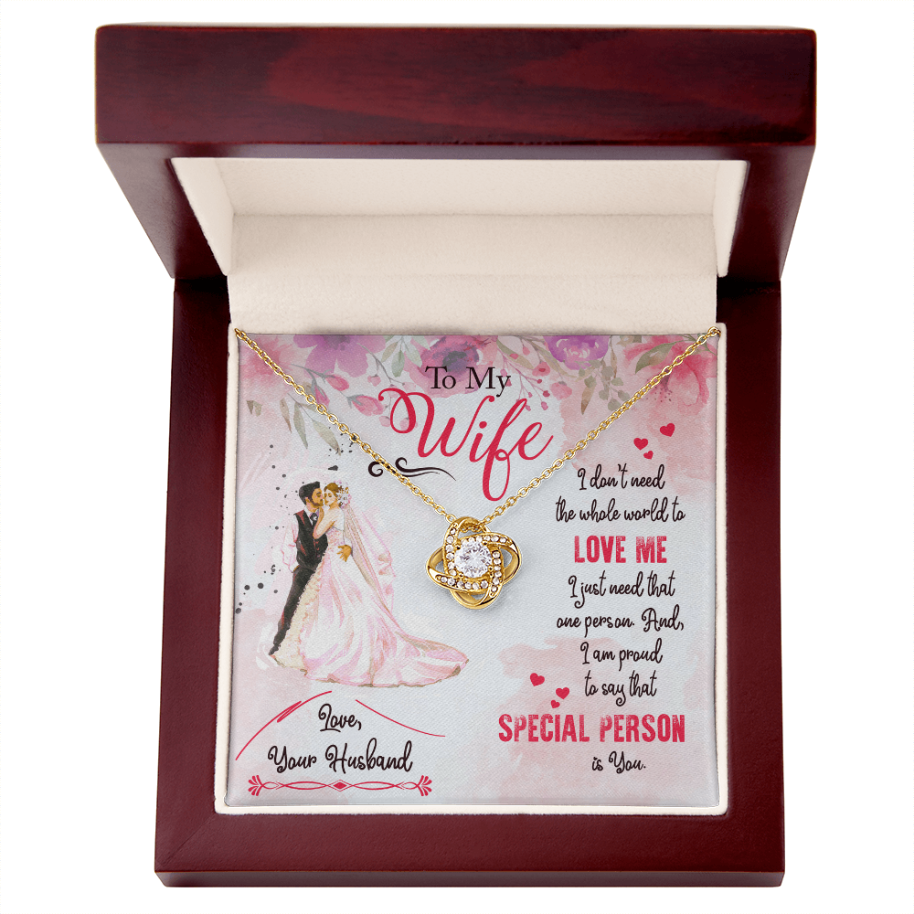 Our Story, Our Knot – Forever Love Necklace