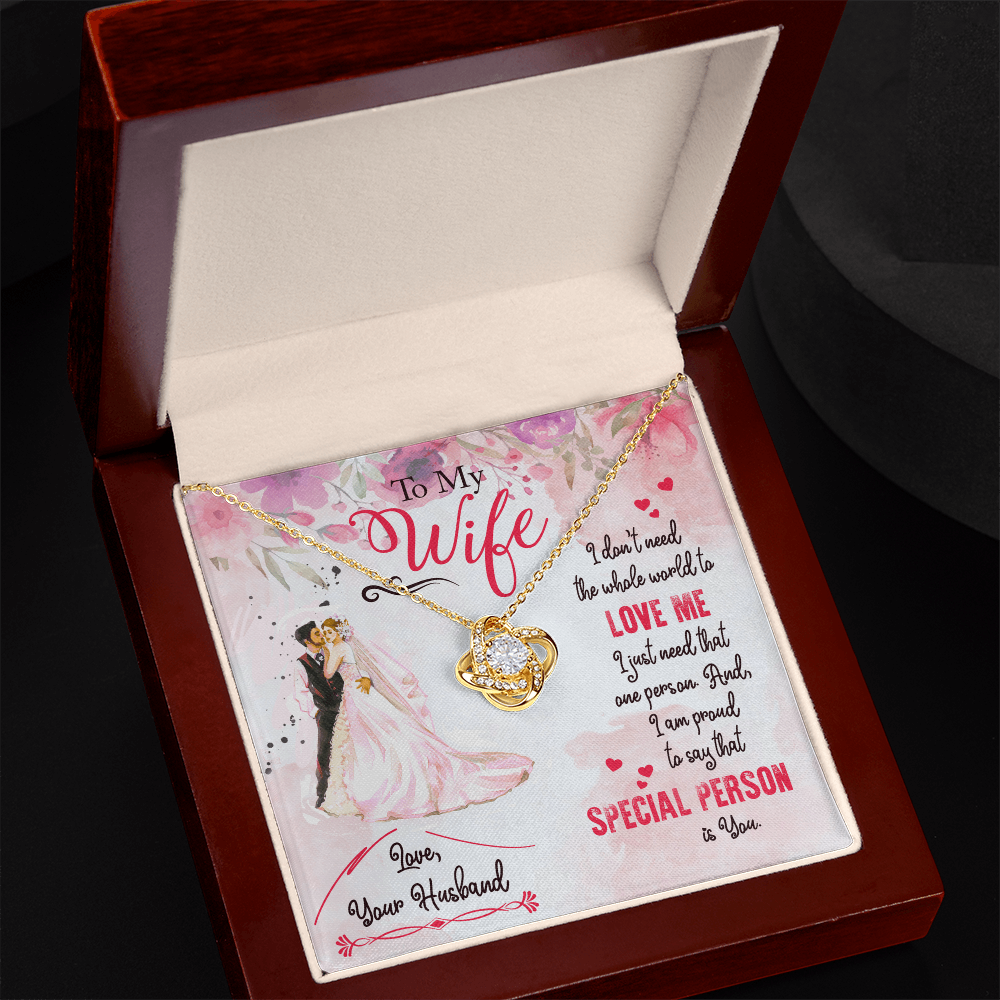 Our Story, Our Knot – Forever Love Necklace