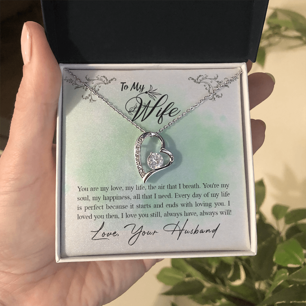 Elegant Gift for My Wife - Forever Love Necklace
