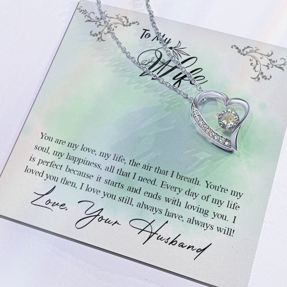Elegant Gift for My Wife - Forever Love Necklace