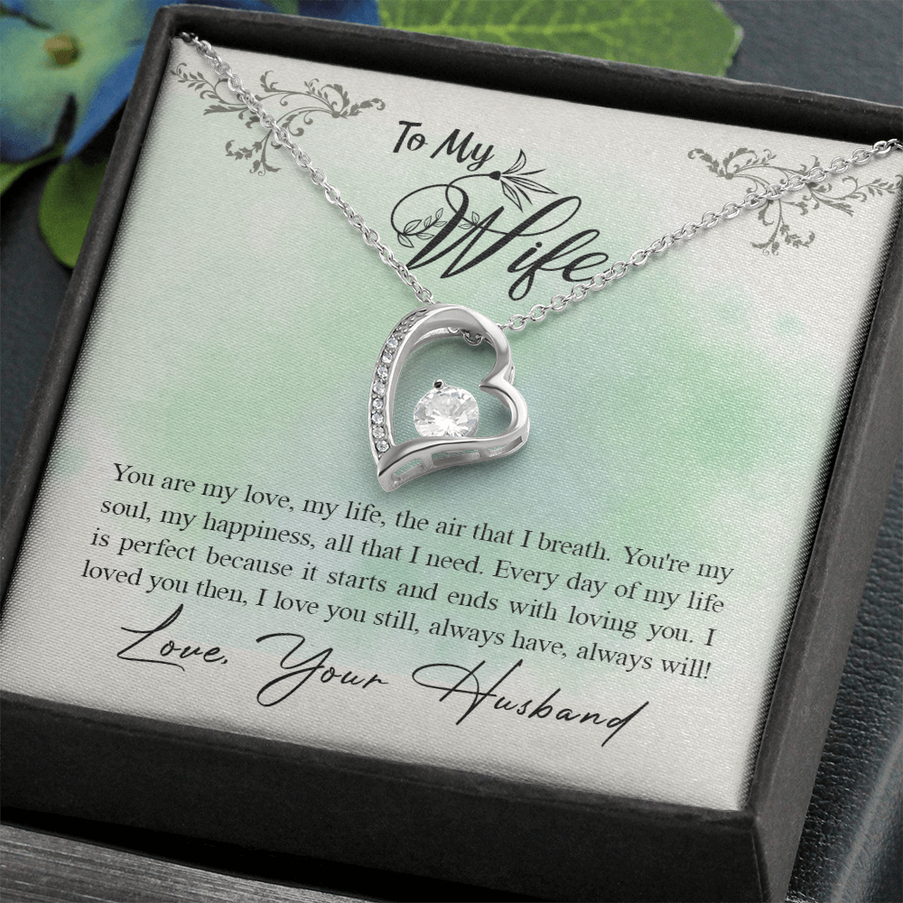 Elegant Gift for My Wife - Forever Love Necklace