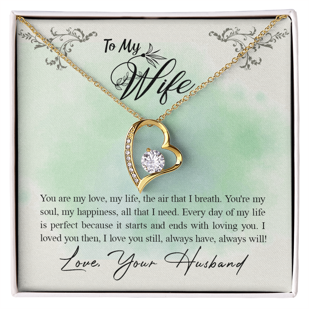 Elegant Gift for My Wife - Forever Love Necklace