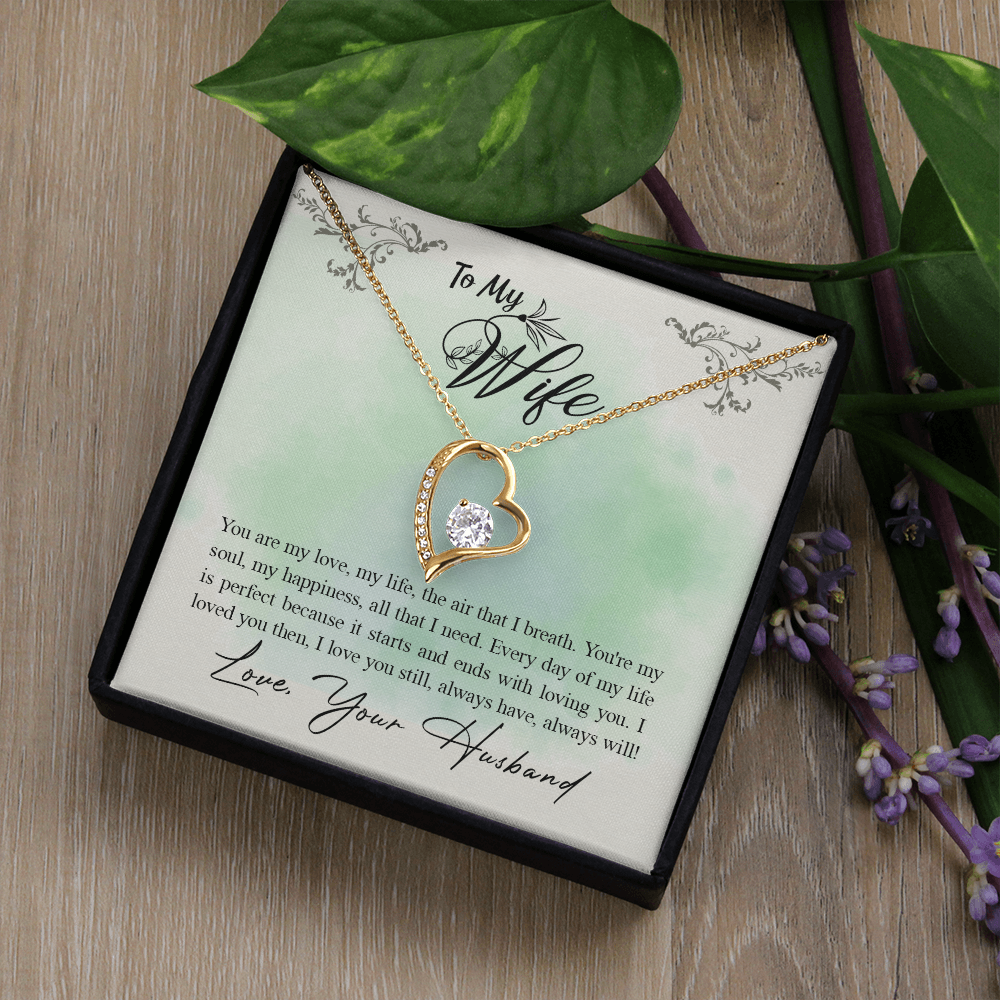 Elegant Gift for My Wife - Forever Love Necklace