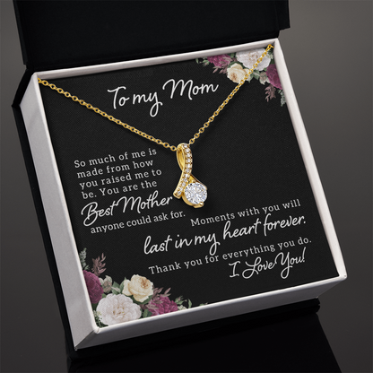 To the Best Mother – Alluring Beauty Necklace, A Cherished Keepsake
