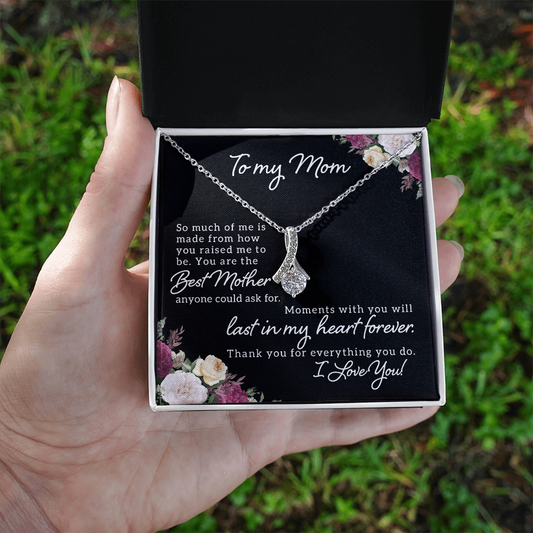 To the Best Mother – Alluring Beauty Necklace, A Cherished Keepsake