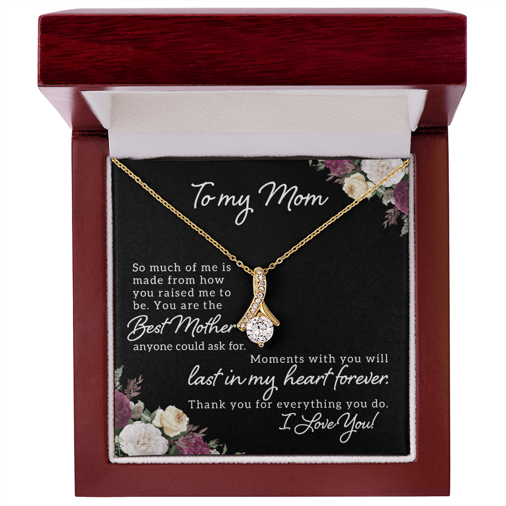 To the Best Mother – Alluring Beauty Necklace, A Cherished Keepsake