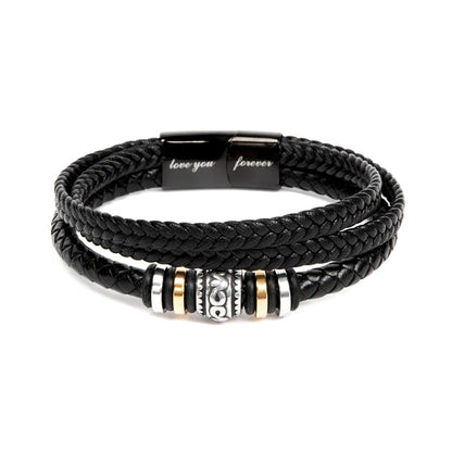 To My Dad – Love You Forever Bracelet, A Keepsake of Unbreakable Love