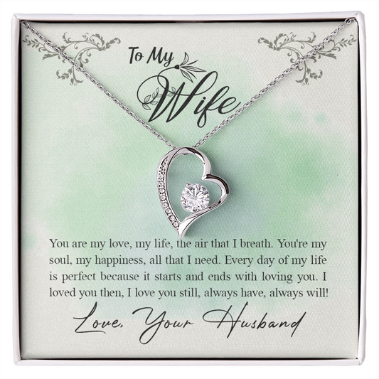 Elegant Gift for My Wife - Forever Love Necklace